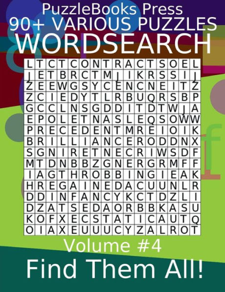 PuzzleBooks Press - WordSearch - Volume 4