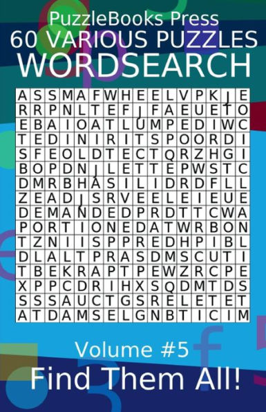 PuzzleBooks Press - WordSearch - Volume 5