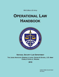 Title: 18th Edition US Army Operational Law Handbook, Author: United States Government Us Army