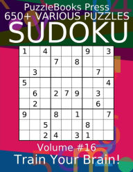 Title: PuzzleBooks Press - Sudoku - Volume 16, Author: PuzzleBooks Press