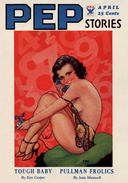 Pep Stories, April 1934