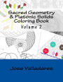 Sacred Geometry & Platonic Solids Coloring Book