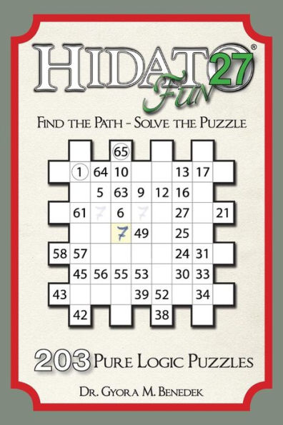 Hidato fun 27: 203 New Logic Puzzles