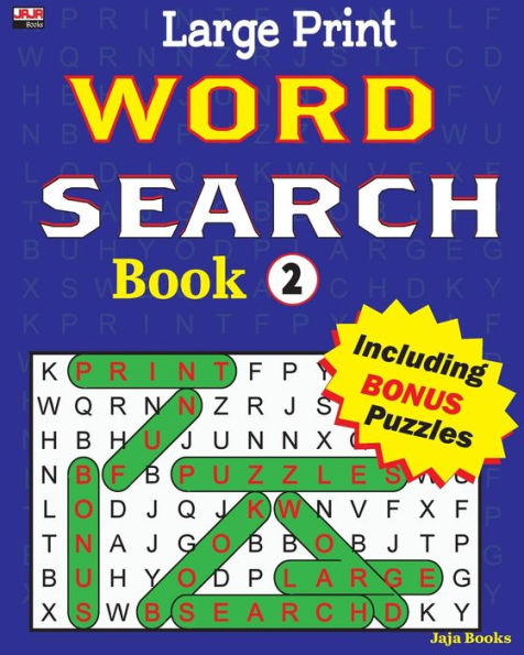 Large Print WORD SEARCH Book