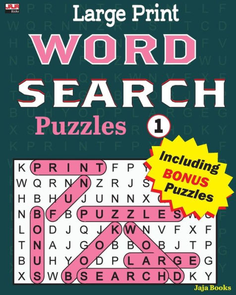 Large Print WORD SEARCH Puzzles