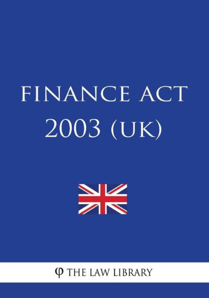Finance Act 2003 (UK)