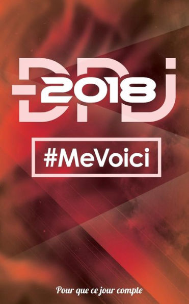 DNJ 2018 - Me voici: Mini cahier pour ecrire - Collection "Pour que ce jour compte" - Rouge