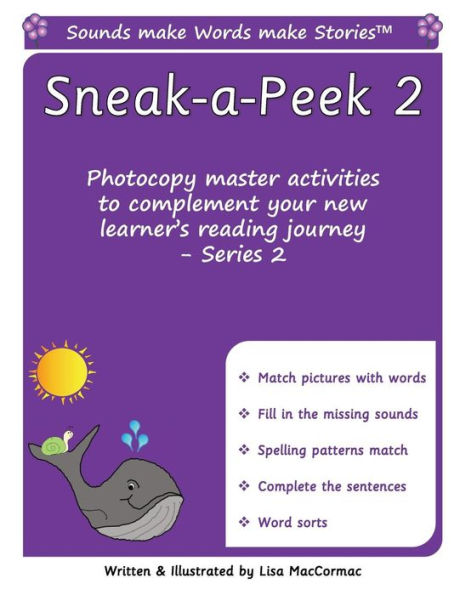 Sneak-a-Peek 2: Sounds make Words make Stories, Teaching Resources, Series 2