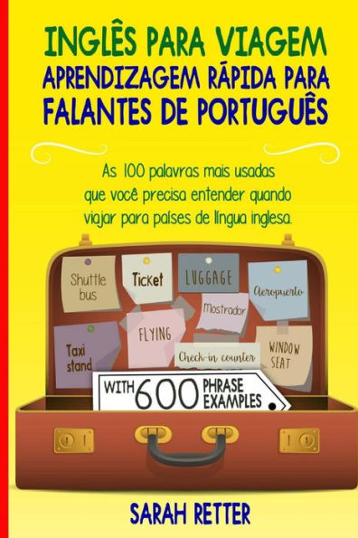 Ingles para Viagem: Aprendizagem Rapida para Falantes de Portugues: As 100 palavras mais usadas que você precisa entender quando viajar para países de língua inglesa.