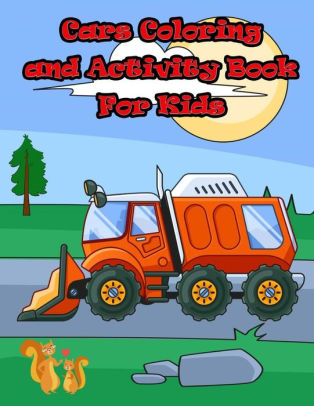 cars coloring and activity book for kids activity book for kids in