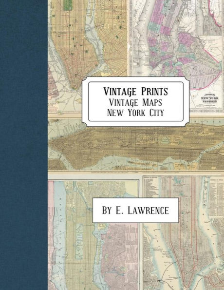 Vintage Prints: Vintage Maps: New York City