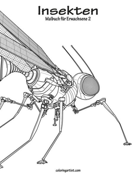 Insektenmalbuch für Erwachsene 2