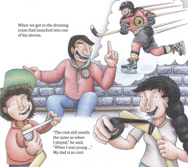 Hockey with Dad
