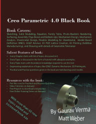 Title: Creo Parametric 4.0 Black Book, Author: Gaurav Verma