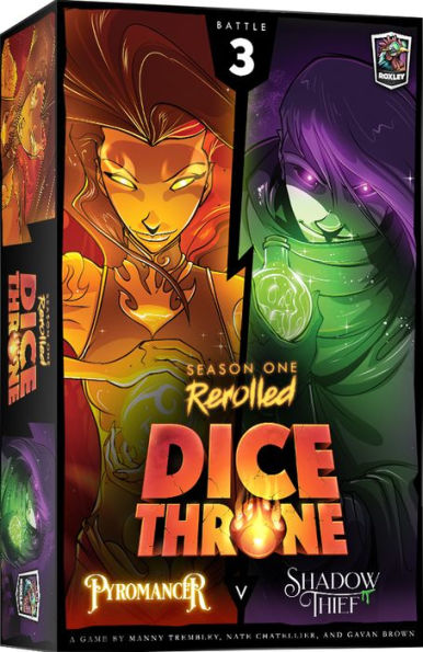 Dice Throne Season 1 Rerolled Pyromancer v Shadow Thief