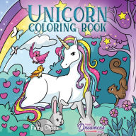 Title: Unicorn Coloring Book: For Kids Ages 4-8, Author: Young Dreamers Press