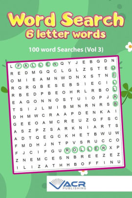 word search 6 letter words 100 word searches by acr publishing
