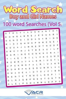 Word Search: Boy and Girl Names