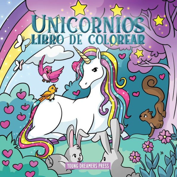 Unicornios libro de colorear: Para niï¿½os de 4 a 8 aï¿½os