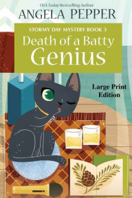 Death of a Batty Genius - Large Print