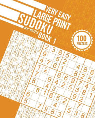 Title: Very Easy Large Print Sudoku Book 1, Author: Map Nuzzle