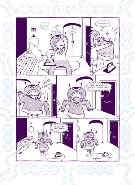 Pushing Buttons: A Futuristic Workplace Kerfuffle