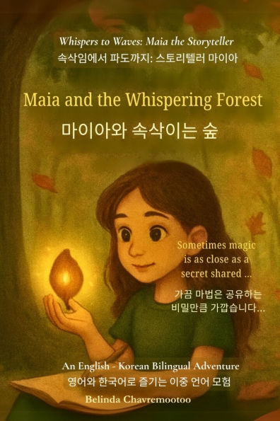 Maia and the whispering forest (An English - Korean Bilingual Adventure): When a shy girl finds her voice magic