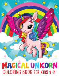 Title: Magical Kawaii Unicorn Coloring Book: for Kids Ages 4-8, Author: Fairyland Books