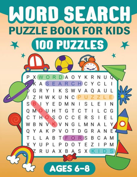 Word Search Puzzle Book for Kids