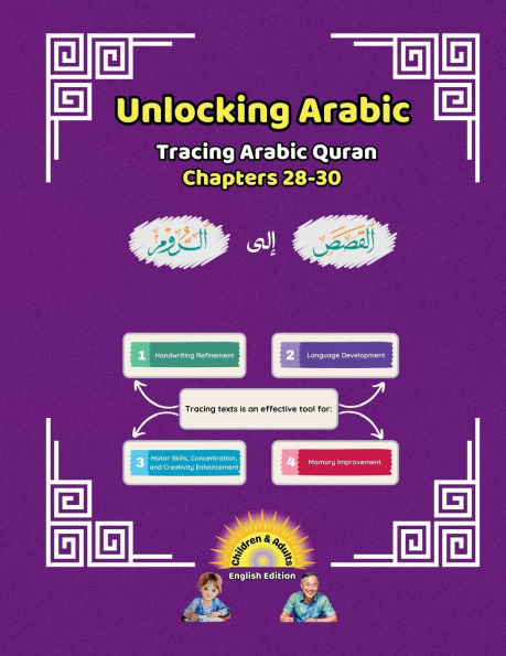 Unlocking Arabic: Tracing Arabic Quran Chapters - (Left to Right Edition