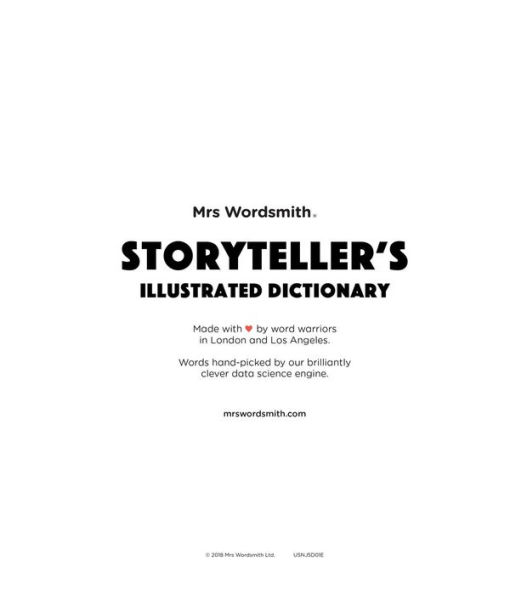 Storyteller's Illustrated Dictionary: Illustrated Definitions for Students and Writers