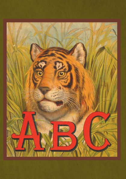 Carnet Blanc Abécedaire Tête de tigre