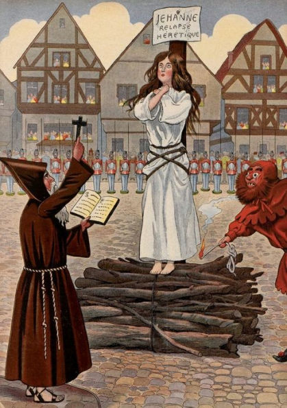Carnet ligné: Jouons à l'histoire : Jeanne d'Arc