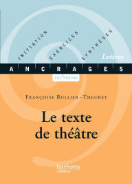 Title: Le texte de théâtre, Author: Françoise Rullier-Theuret