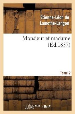 Monsieur et madame. Tome 2