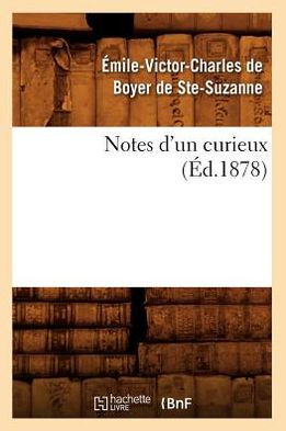 Notes d'un curieux (Éd.1878)