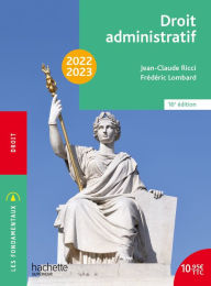 Title: Fondamentaux - Droit administratif 2022-2023 - Ebook epub, Author: Jean-Claude Ricci
