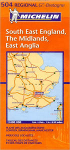 Title: Michelin Great Britain South East England/Midlands/East Anglia Map No. 504, Author: Michelin Travel Publications