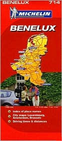 Title: Benelux Map, Author: Michelin Travel Publications