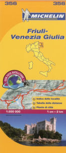 Title: Michelin Map Italy: Friuli-Venezia Giulia 356, Author: Michelin