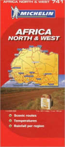 Title: Northwest Africa Map, Author: Michelin Travel Publications