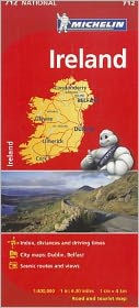 Title: Ireland Map, Author: Michelin Travel Publications