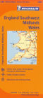 Michelin Map Great Britain: Wales, the Midlands, South West England 503