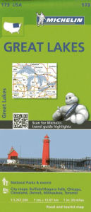 Title: Michelin USA Great Lakes Map 173, Author: Michelin Travel Publications
