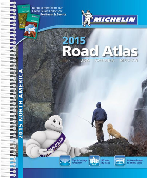 Michelin North America Road Atlas 2015