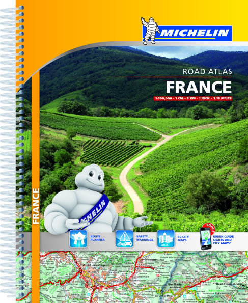 Michelin France Atlas Spiral