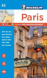 Title: Michelin Paris by Arrondissements Pocket Atlas #62, Author: Michelin