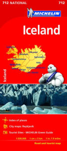 Title: Michelin Iceland Map, Author: Michelin Travel Publications