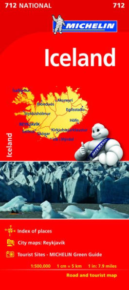 Michelin Iceland Map