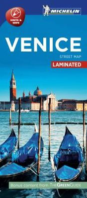 Michelin Venice City Map - Laminated